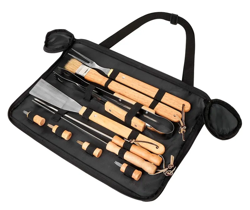 SET DE BBQ WAHIBA BBQ 010- Negro — clave BBQ 010-