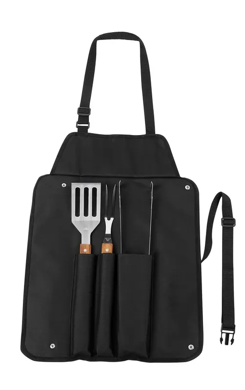 SET DE BBQ TAROUDANT BBQ 011 Negro — clave BBQ 011