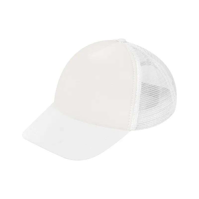 GORRA TRUCKER CAP 004 Blanco — clave CAP 004