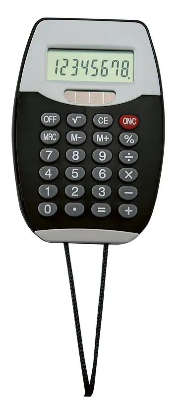 CALCULADORA COLGABLE ENCORE CT 150 Negro — clave CT 150