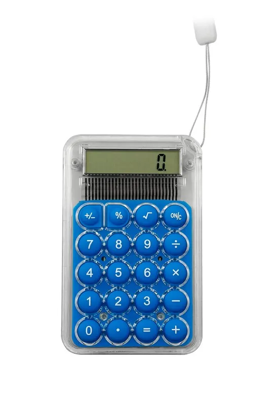 CALCULADORA ZUEL CT 421 Azul — clave CT 421