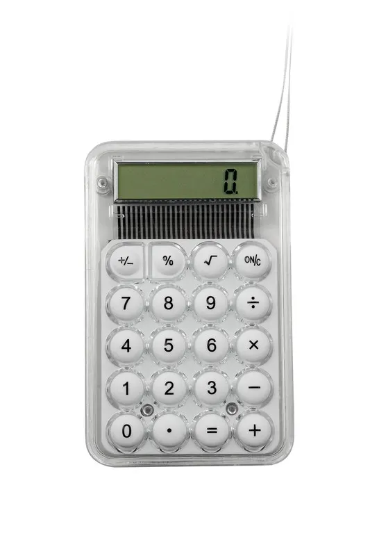CALCULADORA ZUEL CT 421 Blanco — clave CT 421