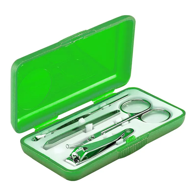 SET DE MANICURE FUNKY DAM 435 Verde — clave DAM 435