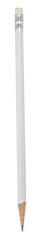 LÁPIZ DE MADERA DPO 008 Blanco — clave DPO 008