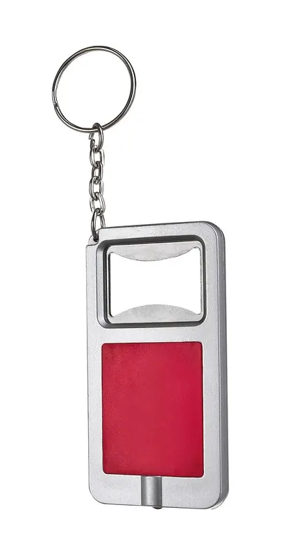 LLAVERO DESTAPADOR C/LUZ STADIUM DPO 020 Rojo — clave DPO 020