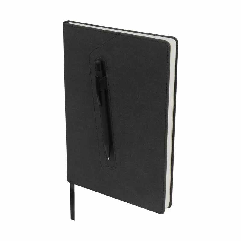 SET DE LIBRETA AGENDARIO BRIGID HL 9107 Negro — clave HL 9107
