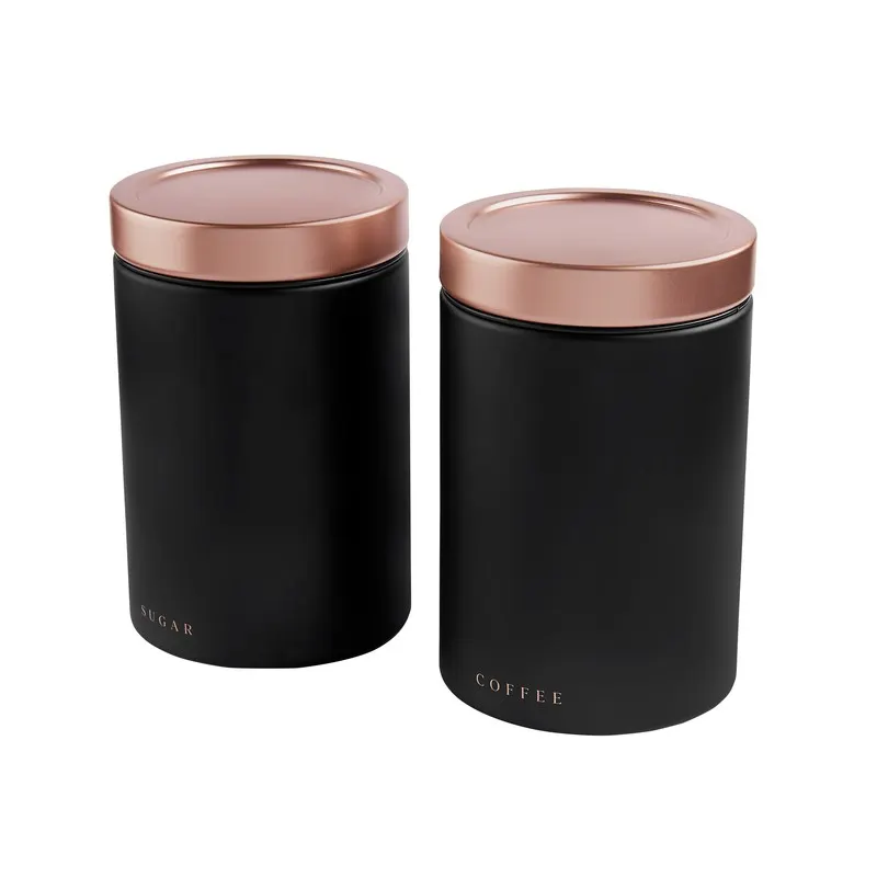 SET DE CONTENEDORES CANNES KTC 810 Negro — clave KTC 810