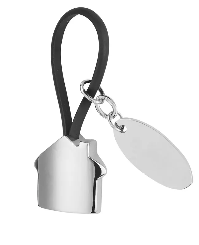 LLAVERO CASA CON PLACA M 2060 Negro — clave M 2060