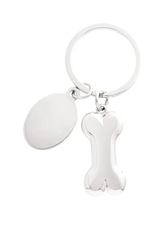 LLAVERO DOGGY M 7981 Plata — clave M 7981