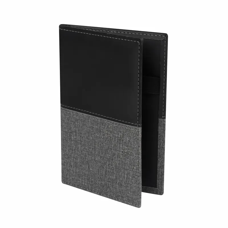 PORTA PASAPORTE BROOME M 80122 Negro — clave M 80122