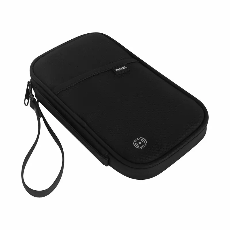 PORTA PASAPORTE DUVALL M 80125 Negro — clave M 80125