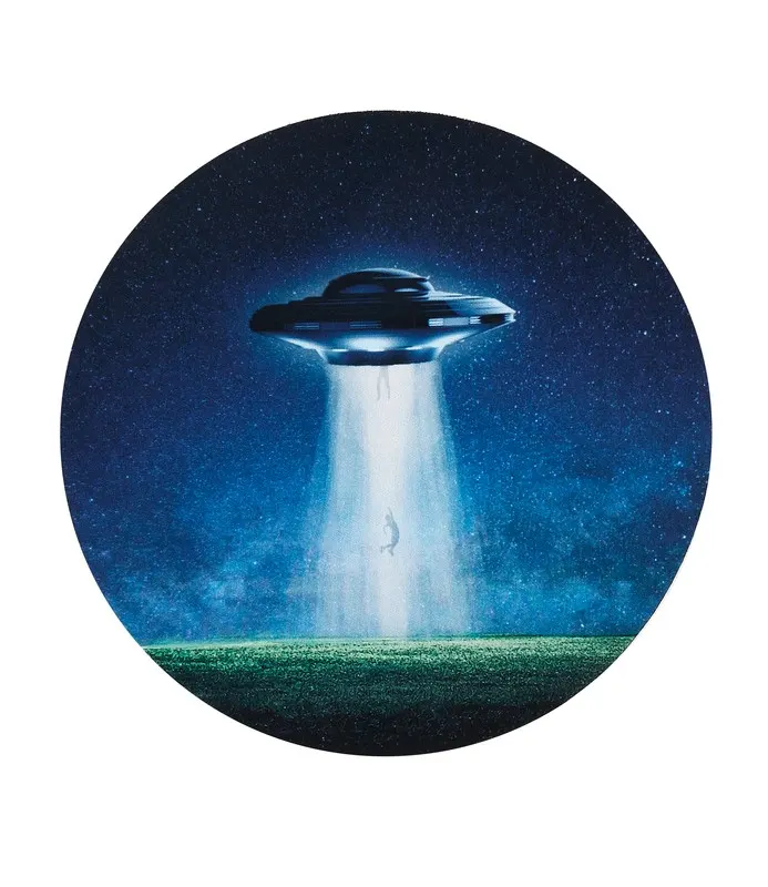 MOUSE PAD REDONDO MOP 001 Blanco — clave MOP 001