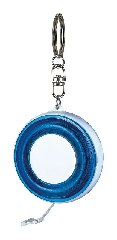 LLAVERO FLEXÓMETRO WHEEL PRO 005 Azul — clave PRO 005