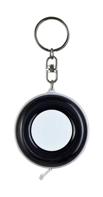 LLAVERO FLEXÓMETRO WHEEL PRO 005 Negro — clave PRO 005