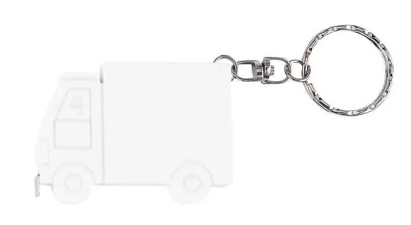 LLAVERO FLEXÓMETRO CAMIÓN PRO 016- Blanco — clave PRO 016-