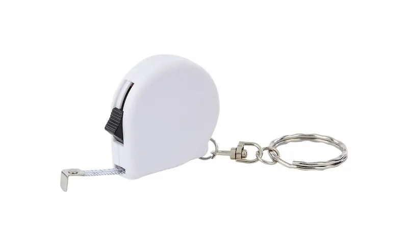 LLAVERO FLEXÓMETRO MEASURE PRO 018 Blanco — clave PRO 018