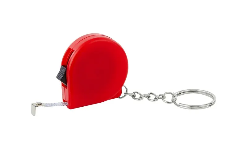 LLAVERO FLEXÓMETRO MEASURE PRO 018 Rojo — clave PRO 018