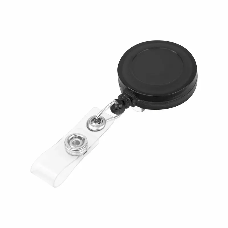 PORTAGAFETE RETRÁCTIL PRO 027 Negro — clave PRO 027