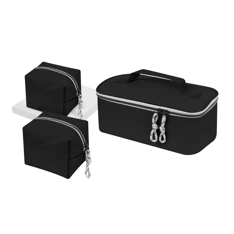 SET ORGANIZADOR DE VIAJE VIARE PRO 096 Negro — clave PRO 096
