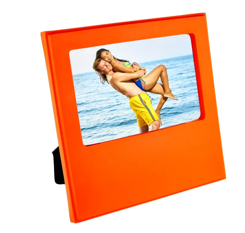 PORTARRETRATO CINDREL PRT 003 Naranja — clave PRT 003