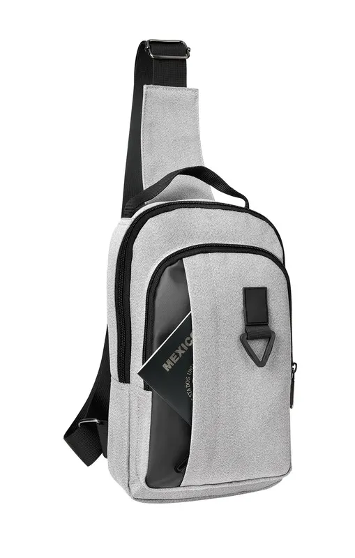 MOCHILA DE VIAJE JIMMY SIN 607 Gris — clave SIN 607