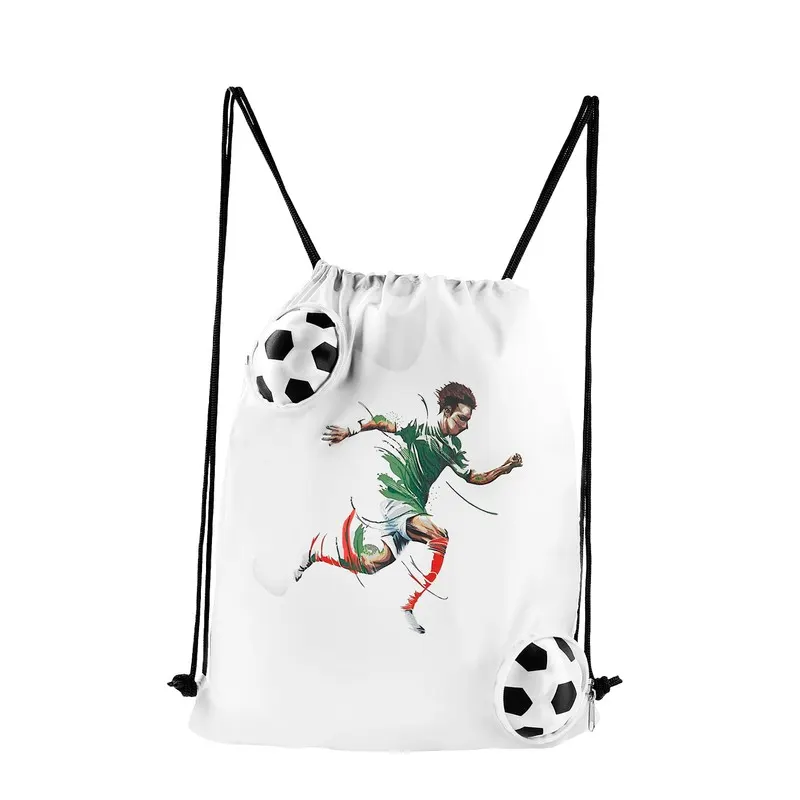 BOLSA-MOCHILA MÁGICA SOCCER SOC 413 Blanco — clave SOC 413