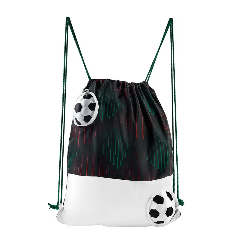 BOLSA-MOCHILA MÁGICA SOCCER SOC 413 Negro — clave SOC 413