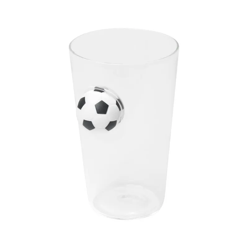 VASO CERVECERO SOCCER SOC 426 Blanco con negro — clave SOC 426