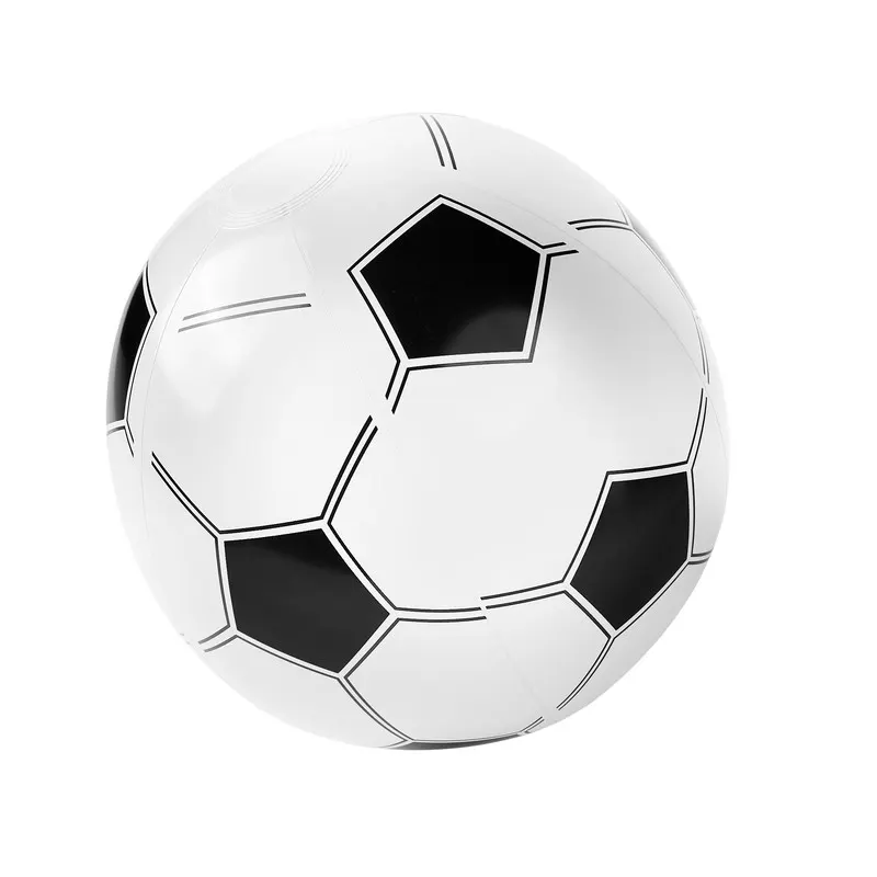 PELOTA INFLABLE SOCCER SOC 973 Blanco con negro — clave SOC 973