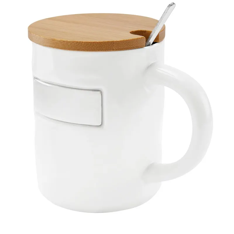 TAZA BAMBUSA TAZ 055 Blanco — clave TAZ 055