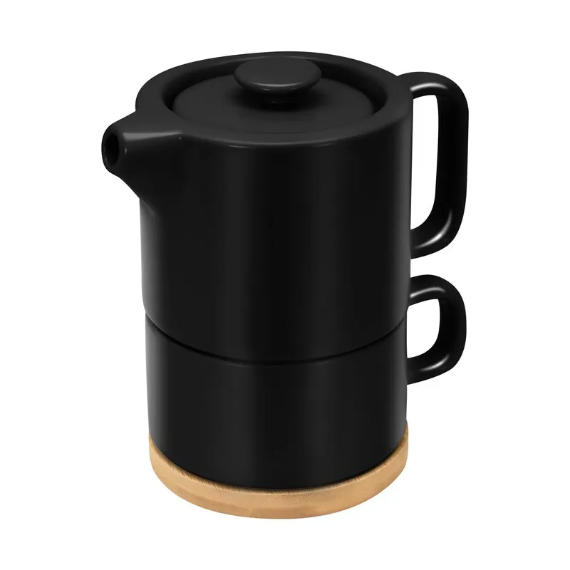 TAZA TETERA HUNNI TAZ 066 Negro — clave TAZ 066