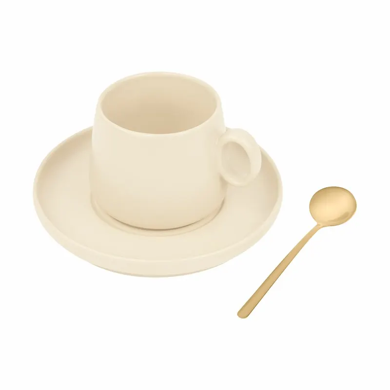 SET DE TAZA ZAPHIR TAZ 076 Hueso — clave TAZ 076