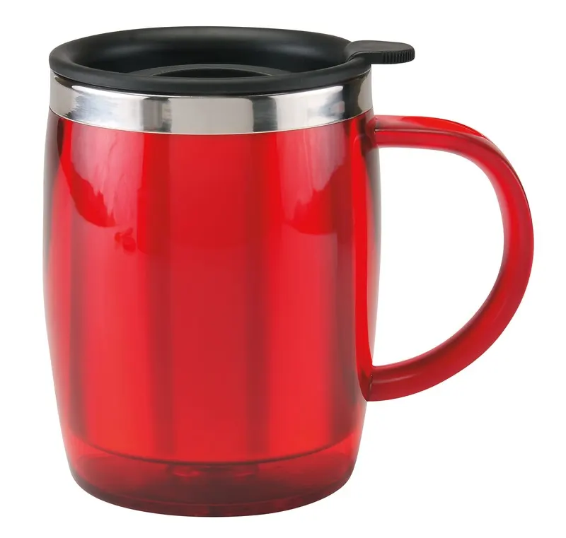 TAZA TÉRMICA BURGOS TMPS 26 Rojo — clave TMPS 26