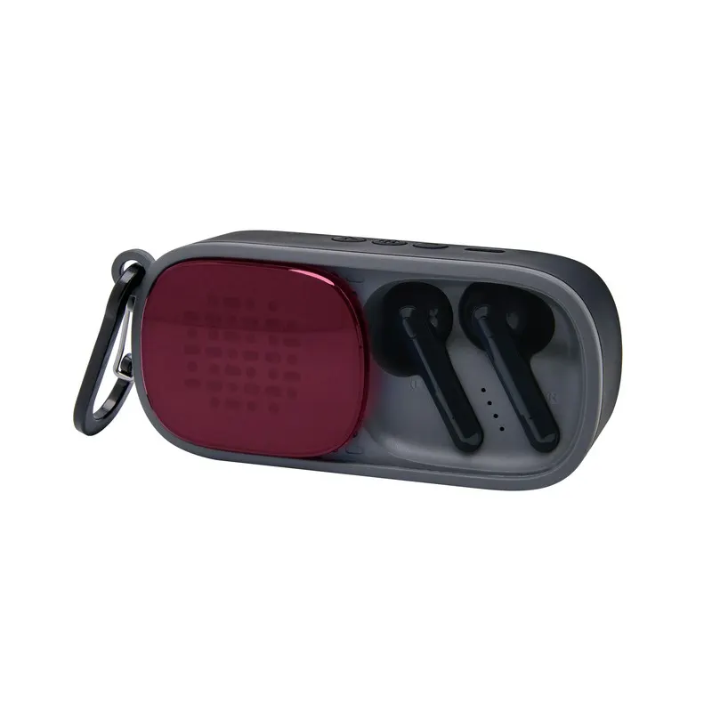 BOCINA CON AUDÍFONOS RIDE Z 1260 Rojo — clave Z 1260
