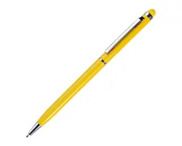 BOLÍGRAFO DE ALUMINIO CON TOUCH ODDRA A2113 AMARILLO