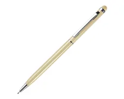 BOLÍGRAFO DE ALUMINIO CON TOUCH ODDRA A2113 BEIGE