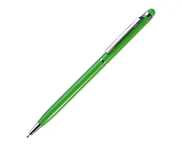 BOLÍGRAFO DE ALUMINIO CON TOUCH ODDRA A2113 VERDE CLARO