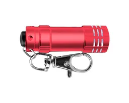 LLAVERO CON LINTERNA LEONARDO A2121 ROJO