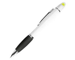 BOLÍGRAFO CON RESALTADOR TALENT A2126 NEGRO