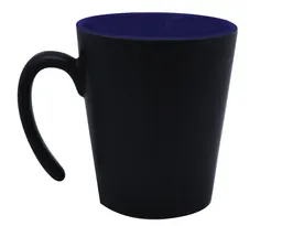 TAZA CONICA MATE 12 OZ MALBEC A2153 COBALTO