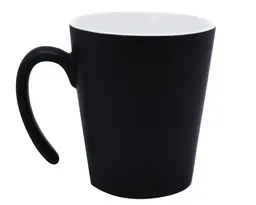 TAZA CONICA MATE 12 OZ MALBEC A2153 BLANCO