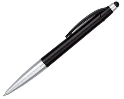 BOLÍGRAFO DE PLÁSTICO CON TOUCH TAU A2247 NEGRO