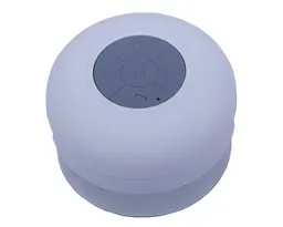 BOCINA BLUETOOTH MANOS LIBRES CONTRA AGUA AQUA MUSIC A2386 BLANCO
