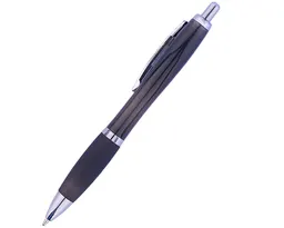 BOLÍGRAFO DE PLÁSTICO AMIRA DE TINTA AZUL A2416A NEGRO