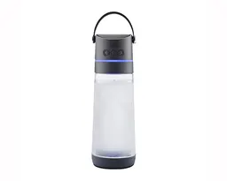 CILINDRO DE TRITÁN DE 650 ML. CON FUNCIÓN DE BOCINA BLUETOOTH SOUNDTEK A2434 GRIS