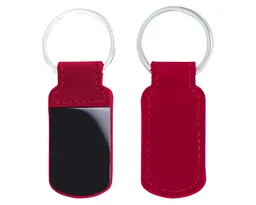 LLAVERO DE CURPIEL KAY A2516 ROJO