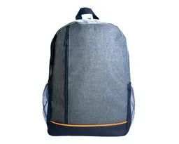 MOCHILA BACKPACK CON DOS COMPARTIMENTOS OXFORD A2535 NARANJA