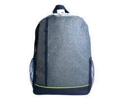 MOCHILA BACKPACK CON DOS COMPARTIMENTOS OXFORD A2535 VERDE CLARO