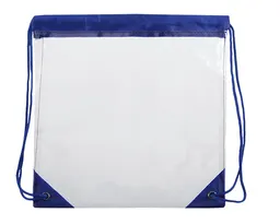 MORRAL TRANSPARENTE DISPORT A2586 AZUL