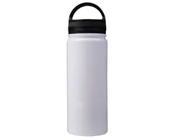 TERMO DE ACERO INOX. DE SUBLIMACIÓN 600 ML. FEDE A2618 BLANCO